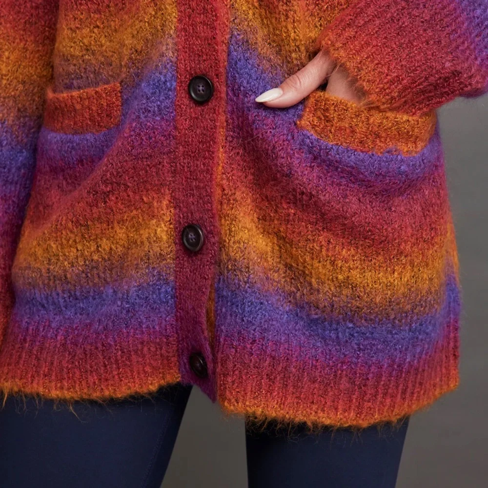CARBON38 OMBRE CARDIGAN - Picture 4 of 5